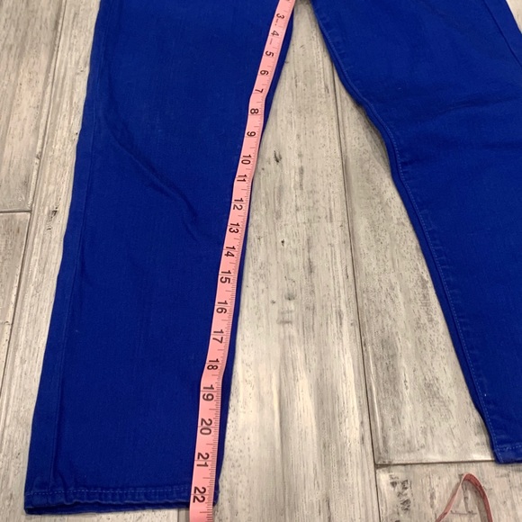 Paige Roxie Capri Electric Blue Size: 26 - Picture 10 of 11